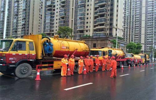 青龙市政管道清淤