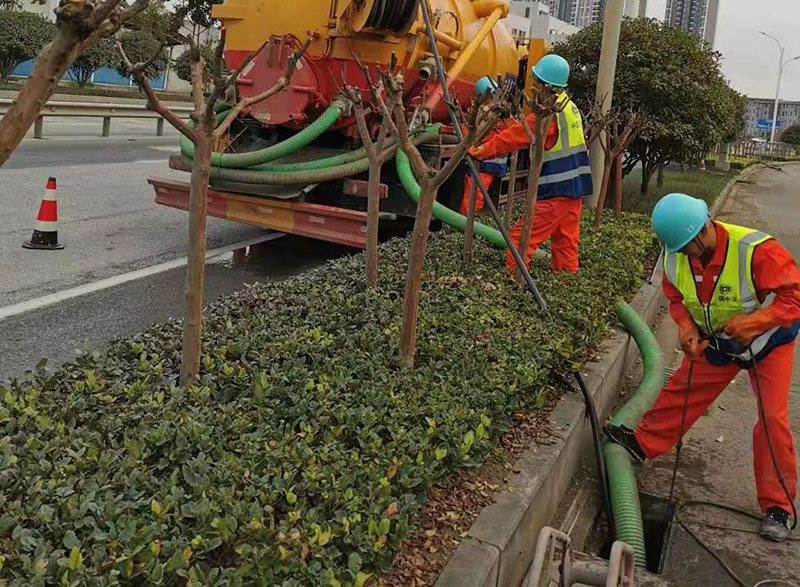 青龙市政管道清淤
